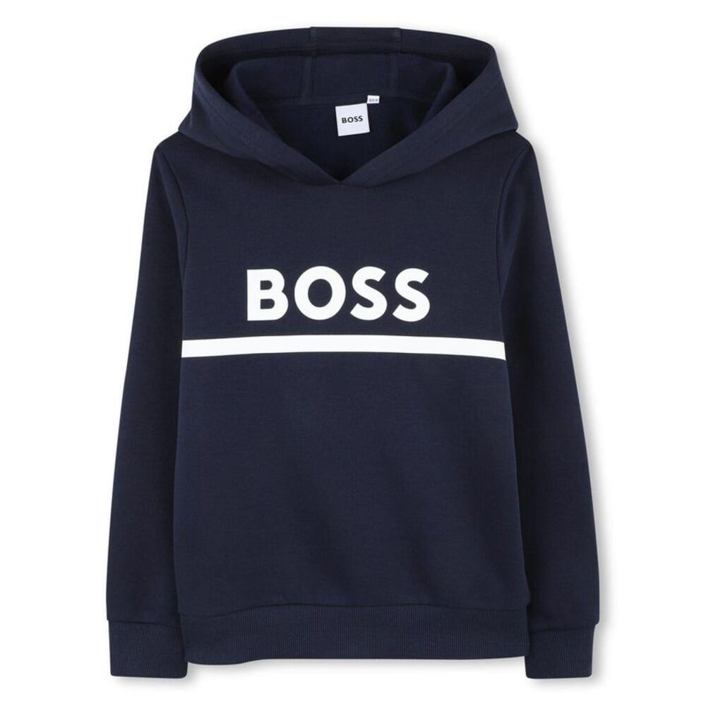 Boss Childrens/Kids Line Hoodie / Navy
